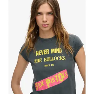 Women's T-shirt Superdry Sex Pistols image-5