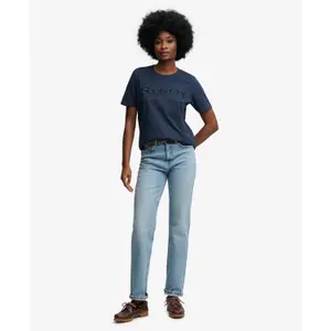 Damen T-Shirt Superdry Ton sur Ton image-2