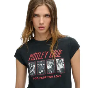 Dámské tričko Superdry Mötley Crüe image-4