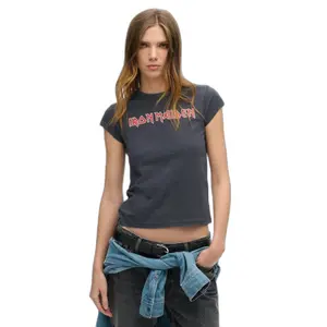 Γυναικείο T-shirt Superdry Iron Maiden image-1