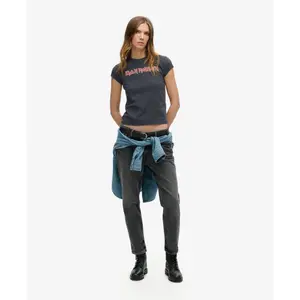 Γυναικείο T-shirt Superdry Iron Maiden image-2
