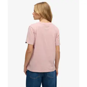 Camiseta de mujer Superdry Premium Script Entry image-4