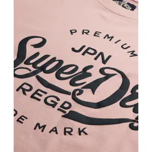 Camiseta de mujer Superdry Premium Script Entry image-5