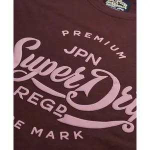 Camiseta de mujer Superdry Premium Script Entry image-5