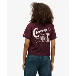 T-shirt femme Superdry Roadside Trade image-4