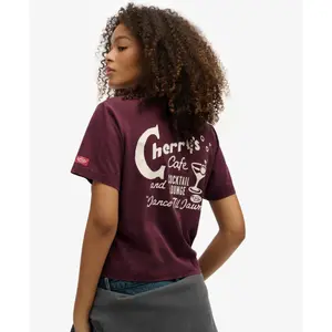 T-shirt femme Superdry Roadside Trade image-5