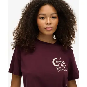 T-shirt femme Superdry Roadside Trade image-6