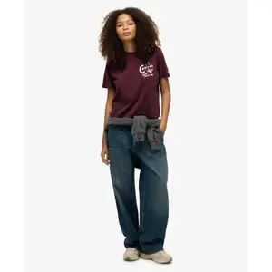 T-shirt femme Superdry Roadside Trade image-2