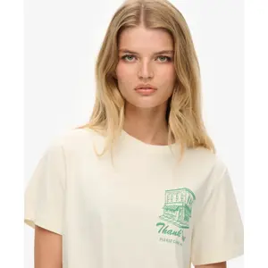 T-shirt femme Superdry Roadside Trade image-4