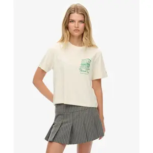T-shirt femme Superdry Roadside Trade image-1