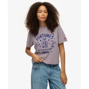 T-shirt femme Superdry Roadside Trade image-1