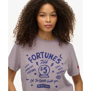 T-shirt femme Superdry Roadside Trade image-4
