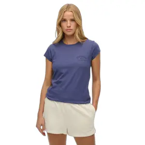 Camiseta de mujer Superdry Athletic Essential Slub image-1