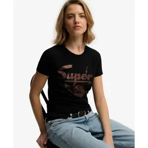 T-shirt voor dames Superdry Band Merch image-3