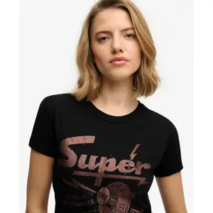 T-shirt voor dames Superdry Band Merch image-5