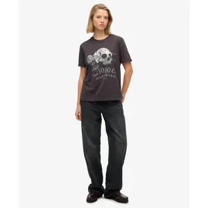 Camiseta de mujer Superdry Super Skull image-6