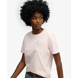 T-shirt til kvinder Superdry Luxe Casual image-3