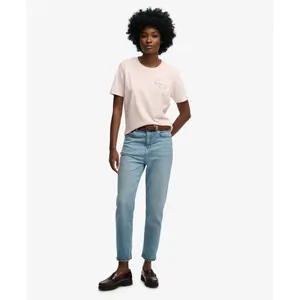 T-shirt til kvinder Superdry Luxe Casual image-1
