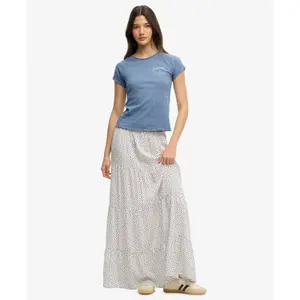 Dames-T-shirt Superdry Graphique Slub Athletic Essentials image-1