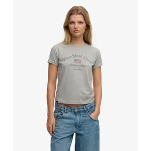 Γυναικείο T-shirt Superdry Athletic Essentials Graphic image-1