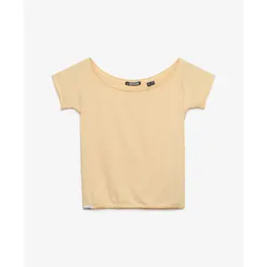 Off-the-Shoulder Bardot T-Shirt for Women Superdry image-6
