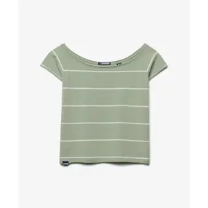 Off-the-Shoulder Bardot T-Shirt for Women Superdry image-5