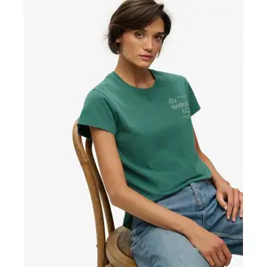 Women's T-shirt Superdry Luxe Casual image-3