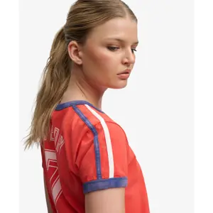 T-shirt da donna Superdry Athletic Stripe image-3