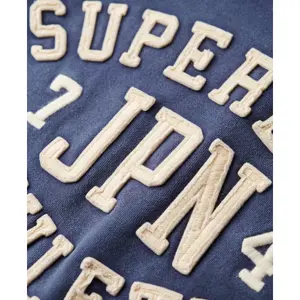 Sudadera con capucha oversize con motivo aplicado para mujer Superdry Athletic Essentials image-5