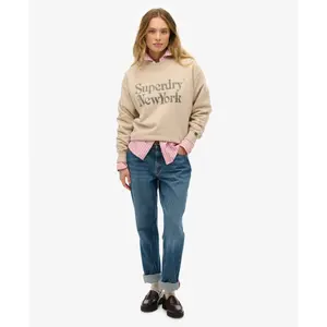 Sweatshirt woman Superdry Brand Mark image-1