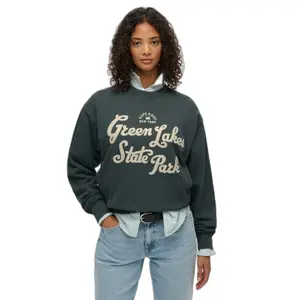 Sweatshirt woman Superdry Lo-fi Outdoor image-1