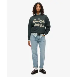 Sweatshirt woman Superdry Lo-fi Outdoor image-2