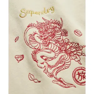 Women's oversized hoodie Superdry Tokyo Narrative image-4