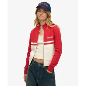 Women's zip-up training jacket Superdry Ath Ess image-1