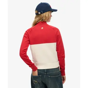 Women's zip-up training jacket Superdry Ath Ess image-3