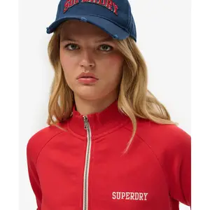 Women's zip-up training jacket Superdry Ath Ess image-4