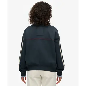 Pull à col tunisien femme Superdry Country Club Tape image-2