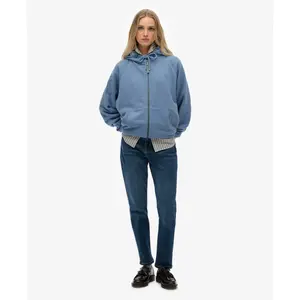 Kapuschongtröja med dragkedja för kvinnor Superdry Studios image-5