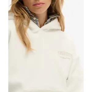 Felpa con cappuccio in velluto donna Superdry Country Club Relax image-4