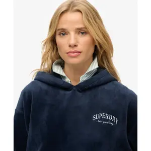 Felpa con cappuccio da donna Superdry Country Club image-4