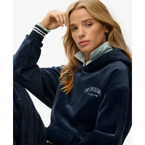 Felpa con cappuccio da donna Superdry Country Club image-5