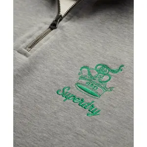 Sweatshirt woman Superdry Country Club Crest Henley image-5
