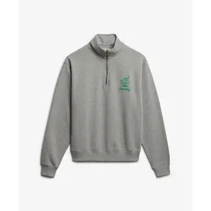 Sweatshirt woman Superdry Country Club Crest Henley image-0