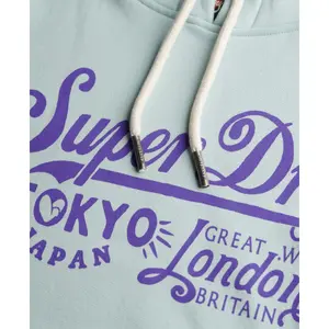Felpa con cappuccio da donna Superdry Tokyo London image-4