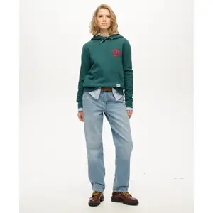 Women's hooded sweatshirt Superdry Sd&co Neon image-4