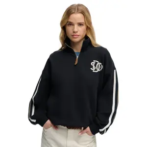 Sweatshirt 1/2 zip woman Superdry Country Club image-1