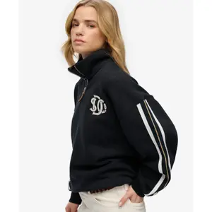 Sweatshirt 1/2 zip woman Superdry Country Club image-4