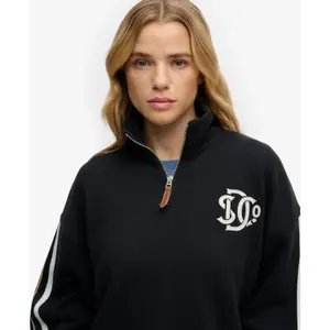 Sweatshirt 1/2 zip woman Superdry Country Club image-5