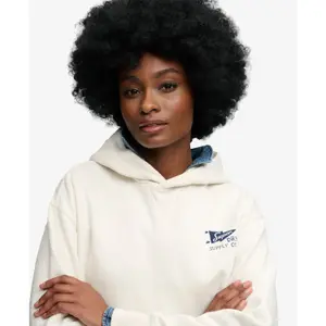 Women's hooded sweatshirt Superdry Heritage image-4