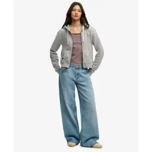 Women's zip-up hoodie Superdry Athletic Essentials image-3